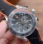Best Copy Omega Planet Ocean 600m Chronograph Watches Gray Dial